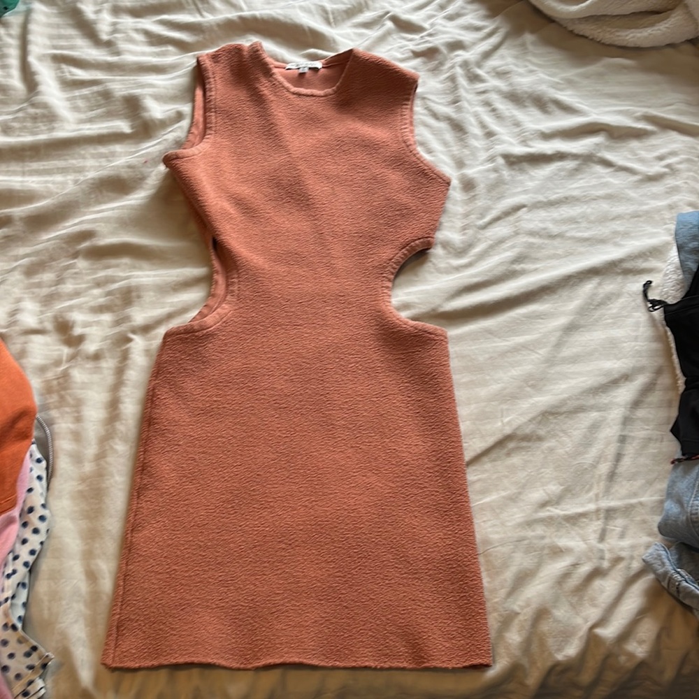 Ronny Kobo Cut Out Dress